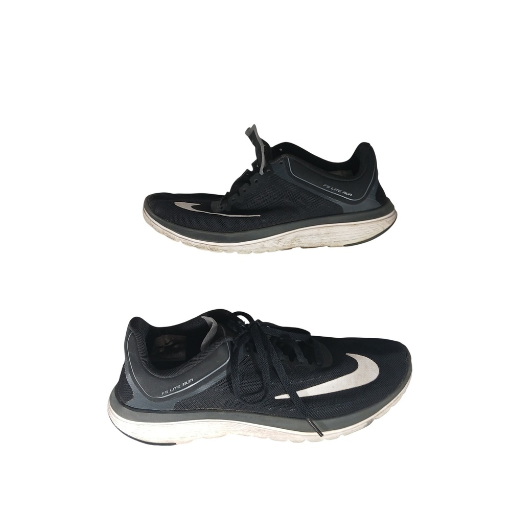 Nike FS Lite Run 4 Size 8 Black Running Shoes‎ Sneakers 852448-003 Athleisure